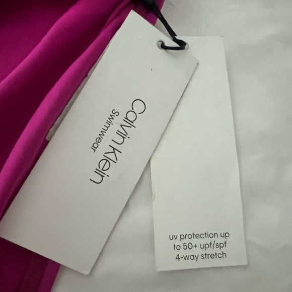 NWT Calvin Klein Peony Classic Hipster Bikini Swim Bottom, Size XXL - Picture 6 of 9